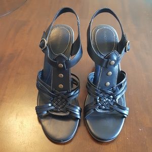 Franco Fortini Wedged Sandals